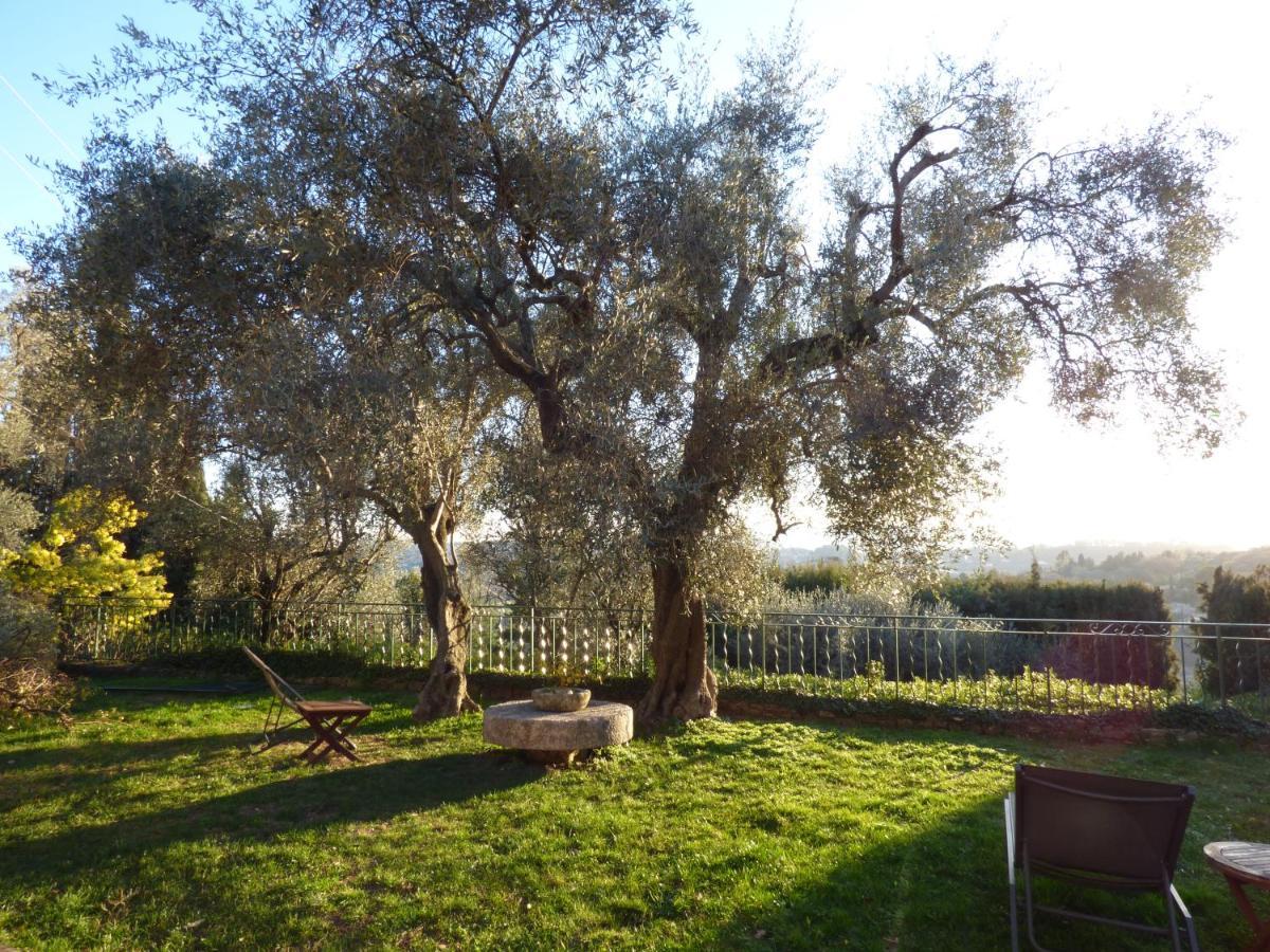 Apartment Cezanne With Heated Pool And Private Garden Chateauneuf-Grasse Exterior photo