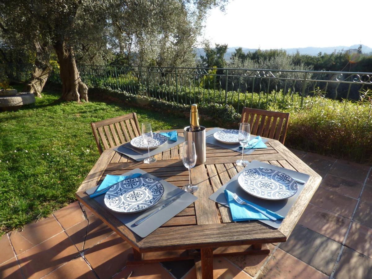 Apartment Cezanne With Heated Pool And Private Garden Chateauneuf-Grasse Exterior photo